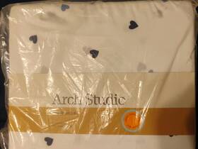 Arch Studio 194137818741 King Sheet Set/sateen Hearts Made In India
