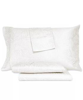 28212103001aqt Art Of The Weave Queen Feather 1000 Tc Cotton Sateen Blend Sheet Set 180 White