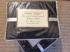 Ashley Cooper King Sheet Set Black Poly Cotton Sateen 2 Pack Best Price Dept Store Closeout 655385203579