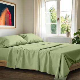 Ashton Sheets 904429523428 100% Egyptian Cotton California King Size Luxury 1200 Series Signatur