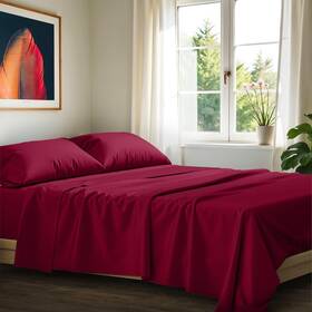 Ashton Sheets 904429523466 100% Egyptian Cotton King Size Set - Luxury 1200 Series Signature Coll