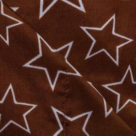 Aspire Linens 722589668029 Star Print Super Soft Microfiber Sheet Set Brown King