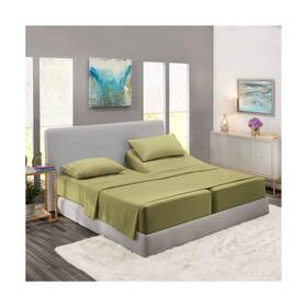 5pcsplit18al-057 Astroo Linen 5 Piece Split Sheet Set 800 Thread Count 100% Cotton California King Si