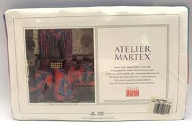 10477450 Atelier Martex 90s Jeanne Marc Twin Sheet Flat Kabuki Fans Red 10477450 Atelier Martex 90s Jeanne Marc Twin Sheet Flat Kabuki Fans Red