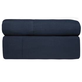 Aur-1800-calk-nvy-ven Aurora Bedding # 1 1800 Series 6 Piece Bed Sheet Set With Deep Pocket-luxury Soft Comfort