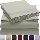 B01dn0aow2 Mellanni Bed Sheet Set Brushed Microfiber Piece Queen Size Spa