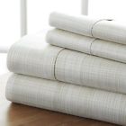 B074mstk7x Ienjoy Home Piece Sheet Set Thatch Patterned King Ray