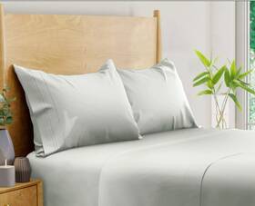 Bampure 060499021660 Luxury Series Pce King Sheet Set 100% Viscose