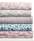 Bar Iii Printed Queen Sheet Set Ikat Diamond 636202579312