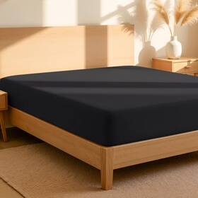 1002443807 Bare Home 100% Organic Cotton Percale Cooling Fitted Sheet By - Twin 1002443807 Bare Home 100% Organic Cotton Percale Cooling Fitted Sheet By - Twin