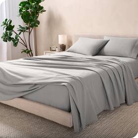 Bare Home 812228035074 Flannel Sheet Set 100% Cotton Velvety Soft Heavyweight - Double Brushed Flan