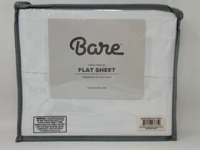 Rn140954 Bare Home Twin Xl Flat Sheet Premium Microfiber