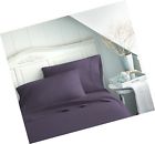 Bc-4pc-calking-purple Becky Cameron Piece Sheet Set Calking Purple California King