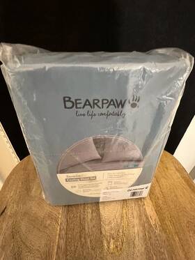 36657 Bearpaw Serene Cooling Sheet Set 3-piece Twin Blueprint