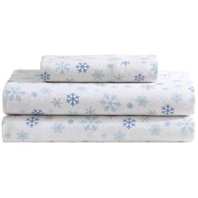 Beatrice Home Fashions 655385148719 3-piece Winter Holiday Flannel Sheet Set Soft Cozy 100% Cotton 15-inch De Beatrice Home Fashions 655385148719 3-piece Winter Holiday Flannel Sheet Set Soft Cozy 100% Cotton 15-inch De