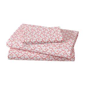 Beatrice Home Fashions 655385158312 Coastal Print Microfiber Sheet Set Soft Comfy 12 Inch Deep Pockets Twin Burn