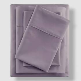 Beautyrest 086569394965 Purple 600tc Cooling Cotton Blend 4-pc Sheet Set Queen Size
