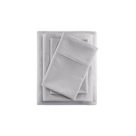 Br20-0994 Beautyrest Br 600 Tc Cooling Cotton Blend Solid Bed Sheet Set With 16 Inch De