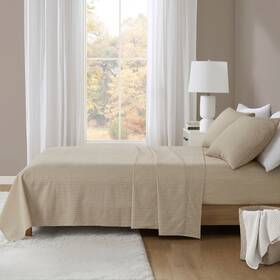 Br20-4173 Beautyrest Extra Deep Pocket Cotton Flannel 4 Pc King Sheet Set Br20-4173 Beautyrest Extra Deep Pocket Cotton Flannel 4 Pc King Sheet Set