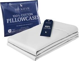 Beckham Hotel Collection 850038158514 Bed Pillowcases King Size Set Of 2 500tc 100% Cotton