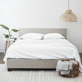 136311 Becky Cameron Ultra Soft Hypoallergenic 3-piece White Microfiber Premium Twin Xl Sheet Set