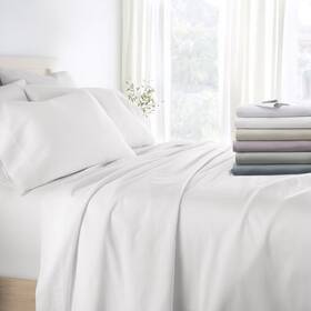 90597329 Becky Cameron 300 Thread Count 100% Cotton 4 Piece Solid Sheet Set Sateen Weave 90597329 Becky Cameron 300 Thread Count 100% Cotton 4 Piece Solid Sheet Set Sateen Weave