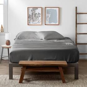 Ieh-4pc-bam-f-gr Becky Cameron Home Collection 4-piece Gray Solid 300 Thread Count Full Sheet Set Ieh-4pc-bam-f-gr Becky Cameron Home Collection 4-piece Gray Solid 300 Thread Count Full Sheet Set