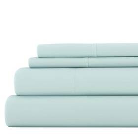 Ieh-4pc-ck-aq Becky Cameron Sheet Sets California Hypoallergenic Microfiber King Aqua 4-piece