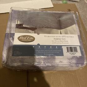 Bed Tite 872415101326 Sheets Soft Touch Lilac Stay Fit New Full Set