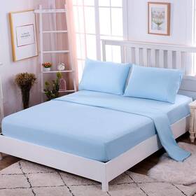 Bedding 718258786729 Cheap Bed Sheet Set - 4 Piece Queen Microfiber White And Purple Deep Pock Bedding 718258786729 Cheap Bed Sheet Set - 4 Piece Queen Microfiber White And Purple Deep Pock