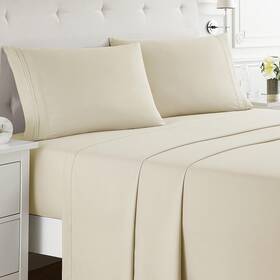 B00vaoq7vq Bedding Split King Sheets For Adjustable Beds - 5 Piece Set Deep Pock