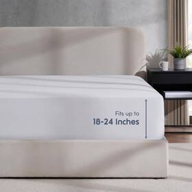 B071z328p3 Bedding White Twin Fitted Sheet Kids Extra Deep Pocket Size 1800 Mic
