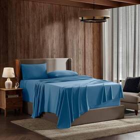 B076121chx Bedding Hotel Luxury Xl Sheet Set - 4 Piece Extra Soft Breathable And Cooling Deep Poc