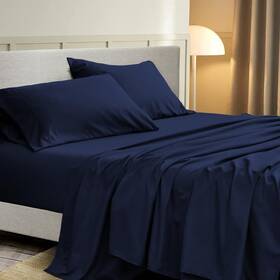 Bedding Collection 445051986997 Twin Xl Size Bed Sheets Set 4 Pc 500 Tc 100% Egyptian Cotton
