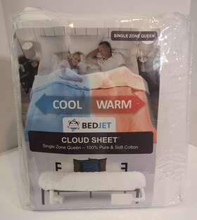 Bj6qnsgl Bedjet Cloud Sheet - Single Zone Queen Cooling Heating And Climate Control Bj6qnsgl Bedjet Cloud Sheet - Single Zone Queen Cooling Heating And Climate Control