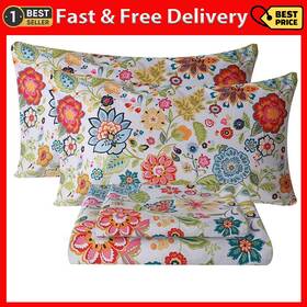 Bedlifes 445044660699 King Sheet Sets Ultra Soft Breathable Silky Flower Bed Sheets Deep P