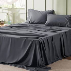Bedshe 744110070156 Bedsure Queen Sheet Set - 4 Pieces Soft Size Sheets Breathable And Cooling