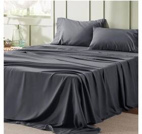 Bedshe 841745145935 Bedsure Queen Sheet Set - 4 Pieces Soft Size Sheets Breathable L9