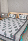 Bst01762 Bedsheet Sheets Rajrang Block King Cover Bed Hand Flat Printed