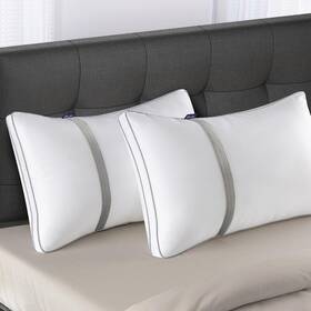 Bedstory 726962402552 Pillows For Sleeping 2 Pack Hotel Quality King Of White