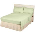 Bedtitemffsg Bed Tite Microfiber Sheet Sets Full Sage 844067025114