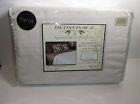 Bedvoyage100 Sheets Fitted Nip Pillowcase Twin Flat Beige Bamboo 1 Bed