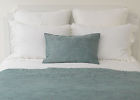 Bella Notte Paisley Jacquard Accent Pillow In Pacific Color 805379297828