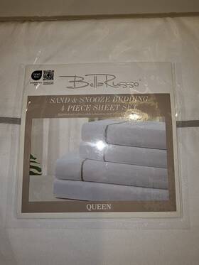 23achm102q Bella Russo Sand And Snooze Bedding 4 Piece Sheet Set Queen Microfiber Oeko-tex 23achm102q Bella Russo Sand And Snooze Bedding 4 Piece Sheet Set Queen Microfiber Oeko-tex