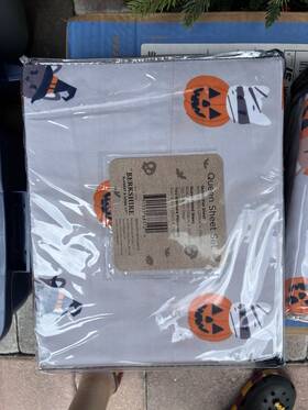Berkshire Blanket & Home Co. 16840 And Co. Graveyard Bootique Queen Microfiber Sheet Set Gray