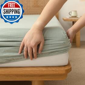 B0cxt9z2gz Bestouch King Fitted Sheet Bedding - Bottom Breathable 100 Washed