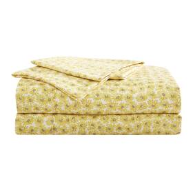 Betsey Johnson 883893833142 Twin Bed Sheets Soft And Lightweight Bedding Fade Resistant Sunflower Fi