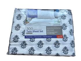 Better Homes And Gardens 881813225862 100% Cotton 300 Thread Count Twin Sheet Set