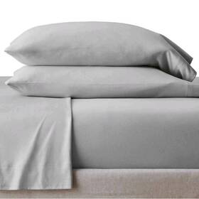 Better Homes & Gardens 850053245626 Lots Of 2 And Twin 3-pc Jersey Sheet Set Soft Silver