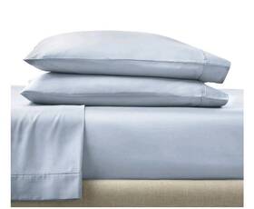 Better Homes & Gardens 887719213873 And 3-piece 300 Thread Count Blue Water Cotton Sateen Bed